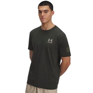 (41) Under Armour Men's Freedom Tee - Dark Green